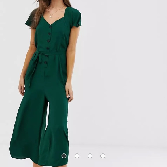 New with tags asos green jumpsuit - Picture 2 of 4